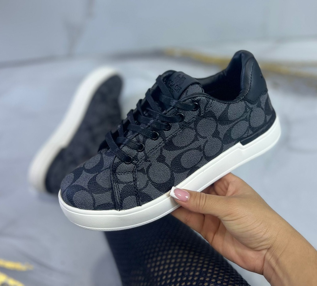 Coach Cuero Talon Negro