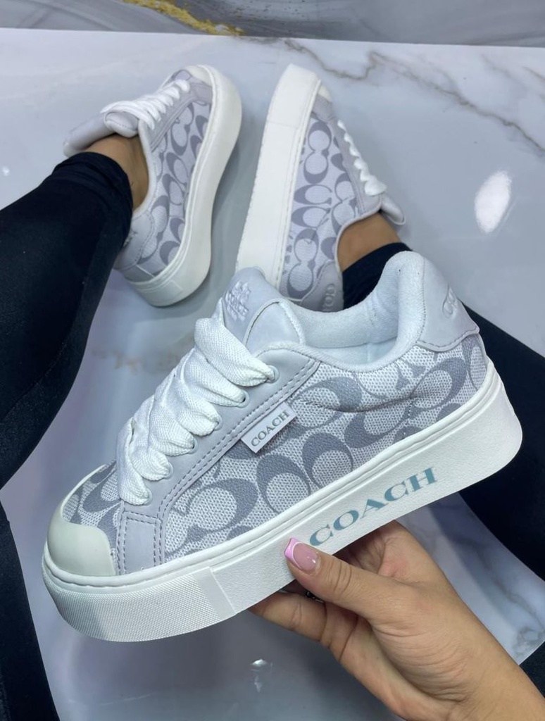 Coach Plataforma Gris B