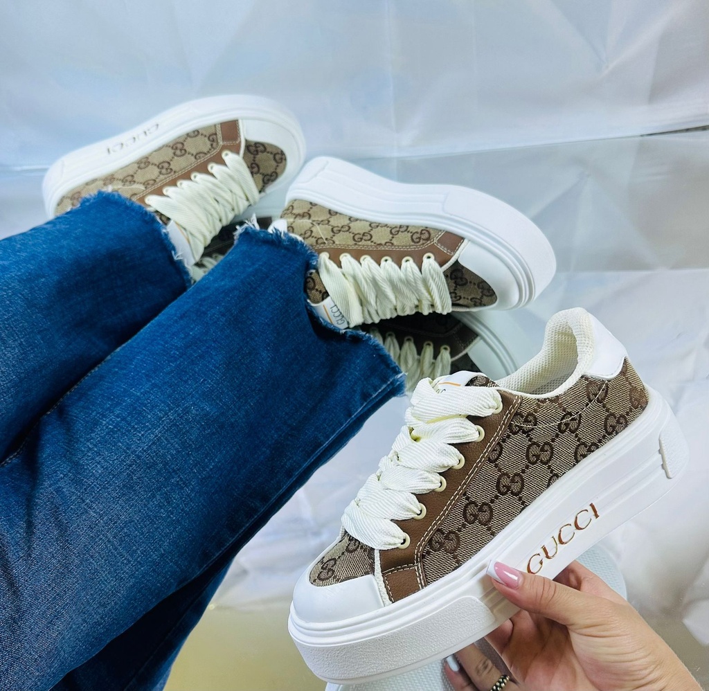 Gucci Plataforma Cafe 