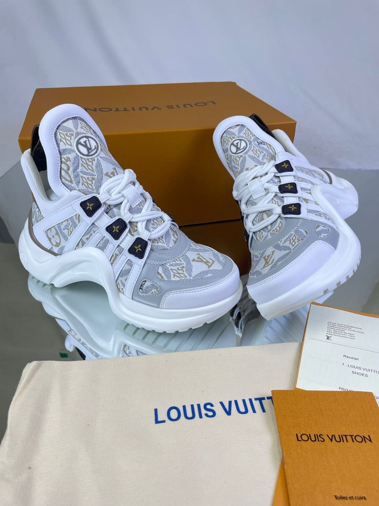Louis Vuitton Archlight Gris Blanco Cafe