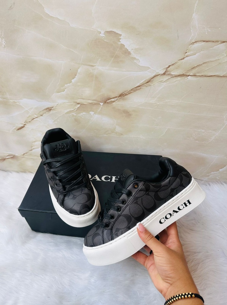 Coach Negro Tejido Sp-S