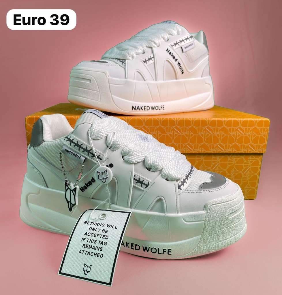 Naked Wolfe plataforma Blanco GA413