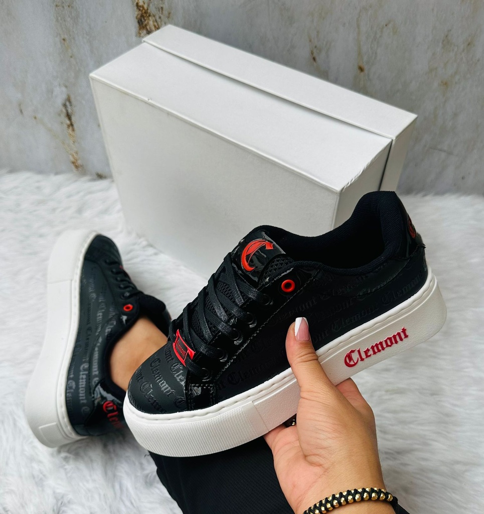 Clemont Plataforma Negro