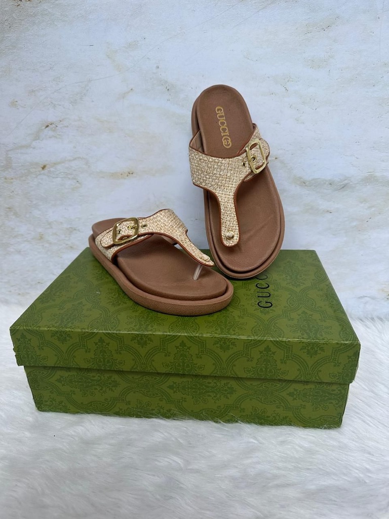 Sandalia Gucci Cafe Bajito B