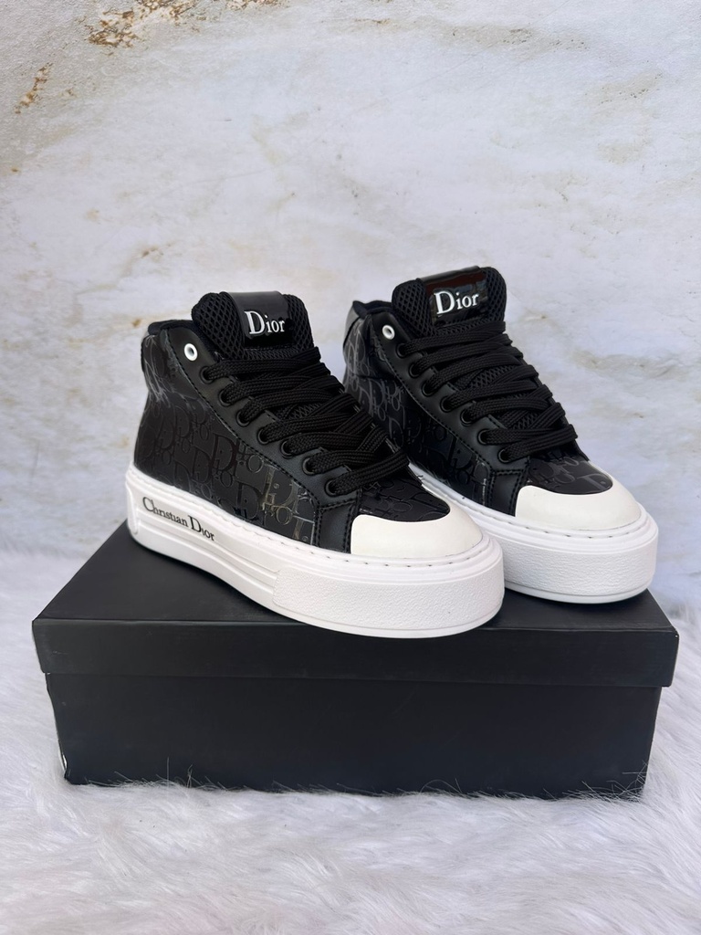 Christian Dior Bota Negro Charol ST 