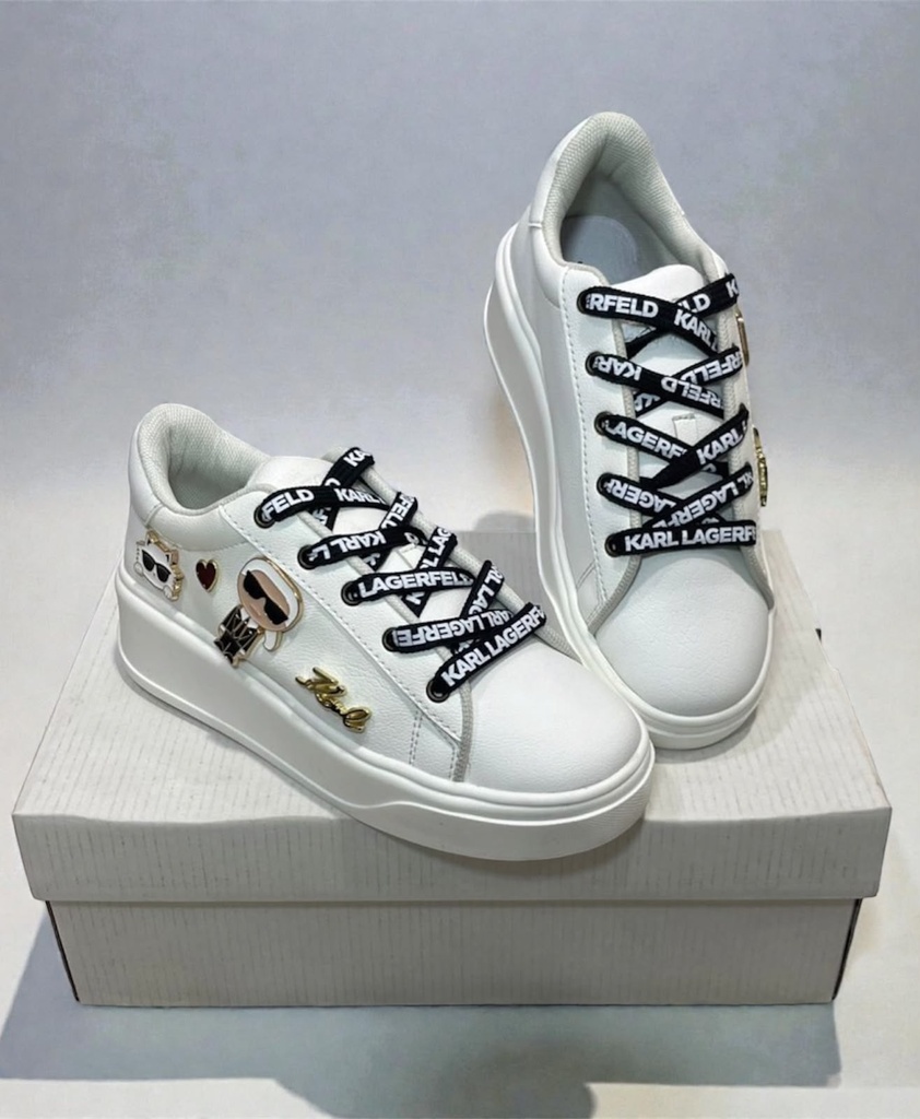 Karl Lagerfeld Blanco Figuras 2