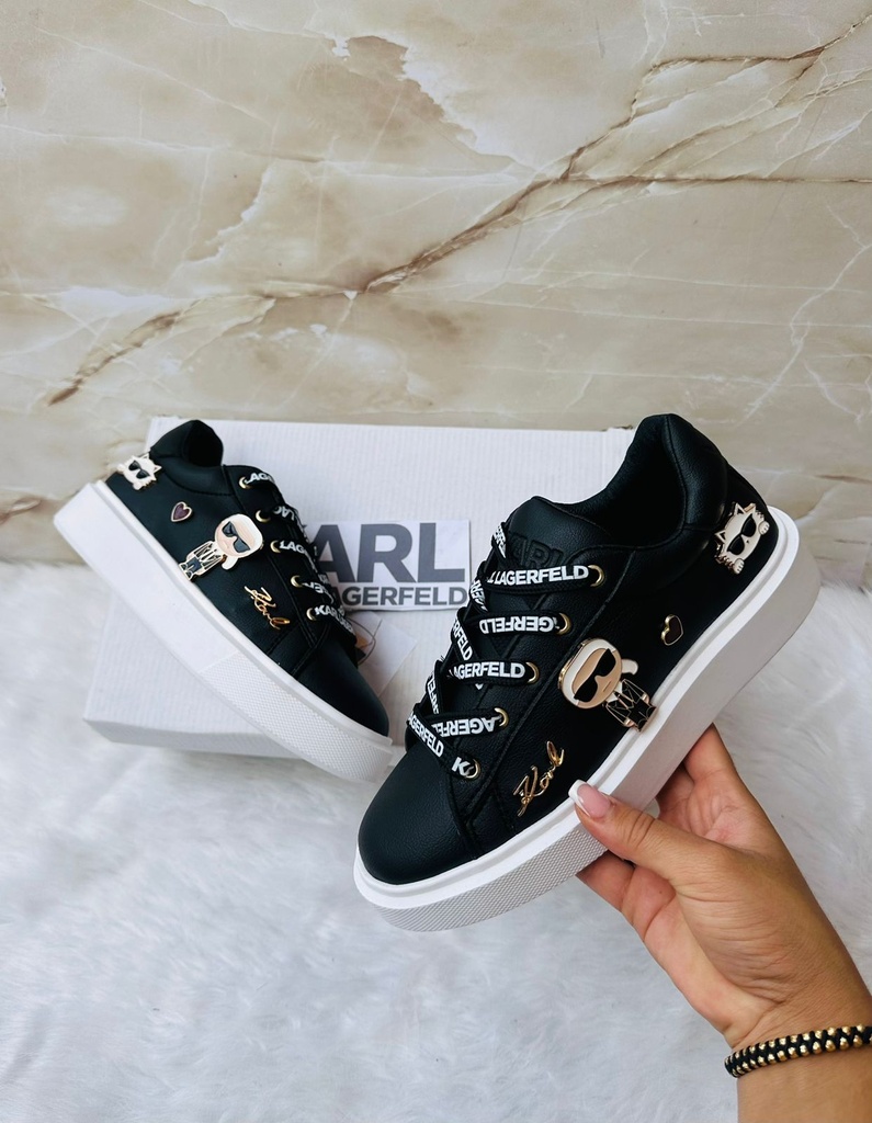 Karl Lagerfeld Negro Figuras 3