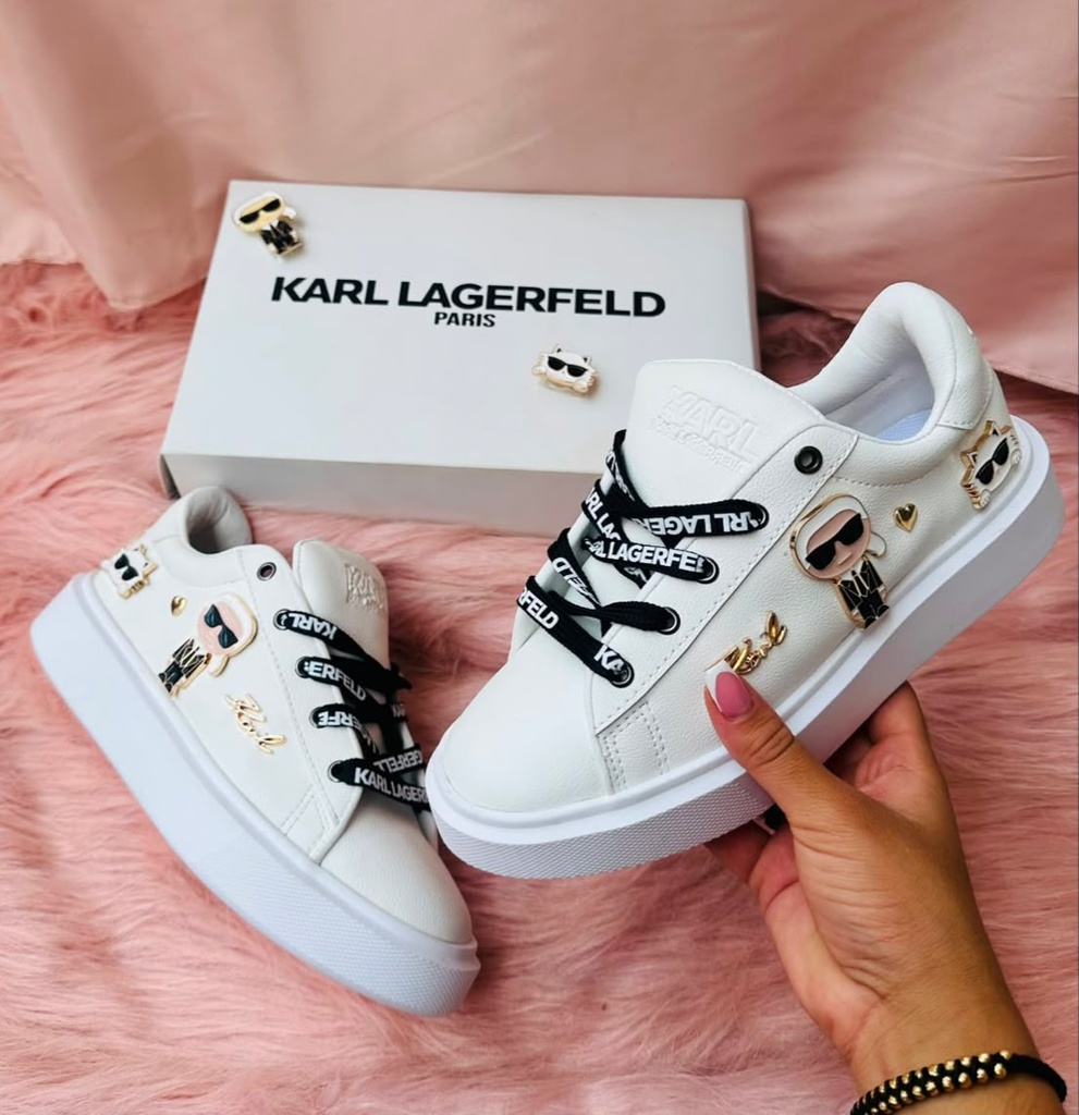 Karl Lagerfeld Blanco Figuras 4
