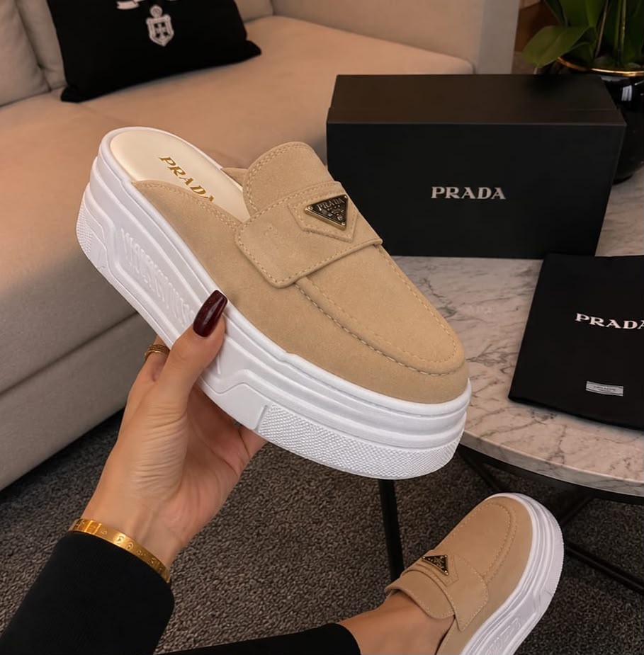 Sueco Prada Beige