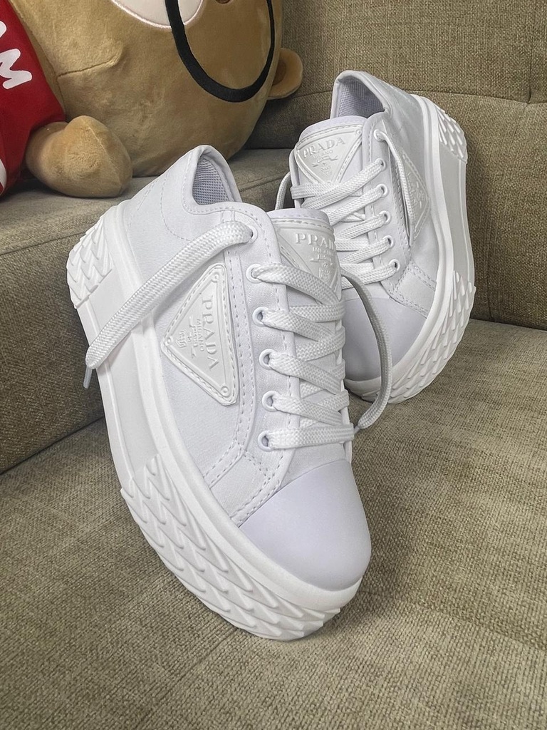 Prada Plataforma Blanco