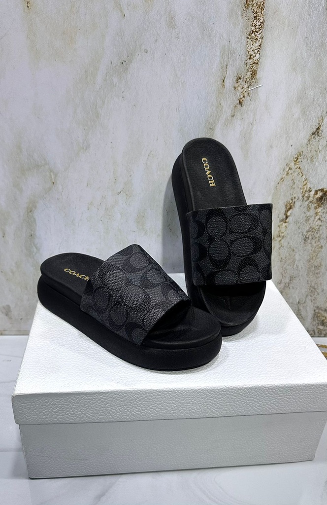 Sandalia Coach Negro 