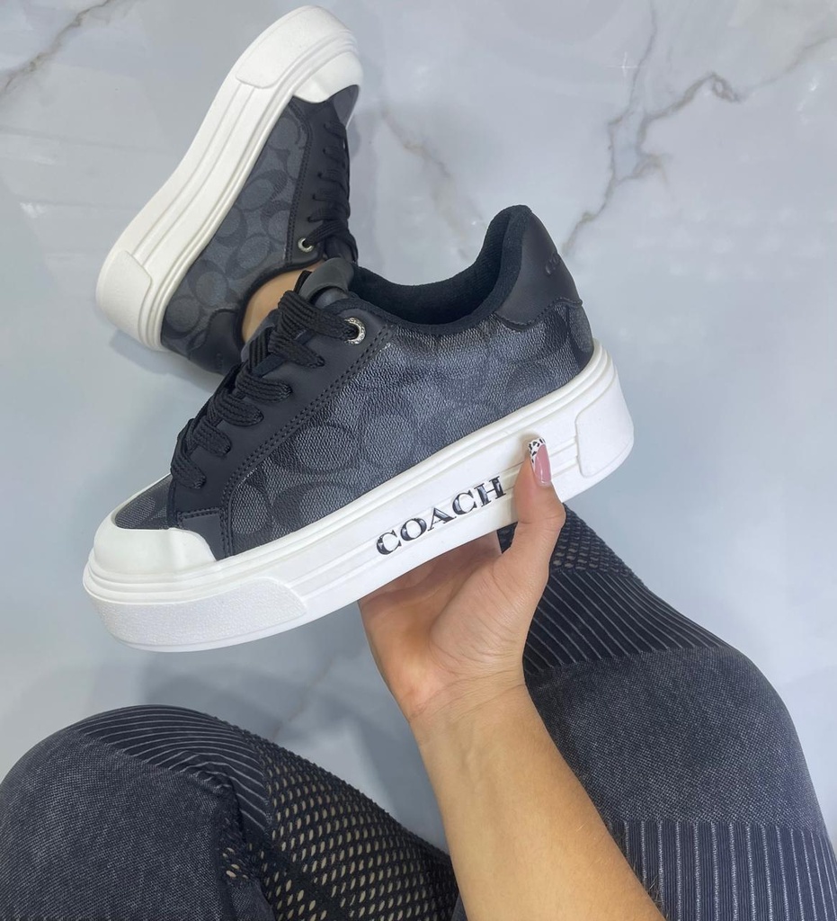 Coach Plataforma Negro CH69