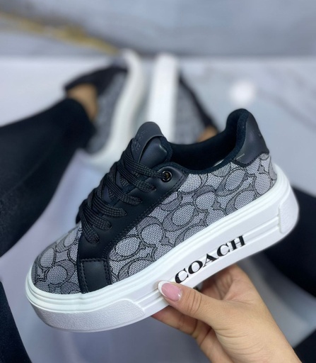 Coach Plataforma Gris 