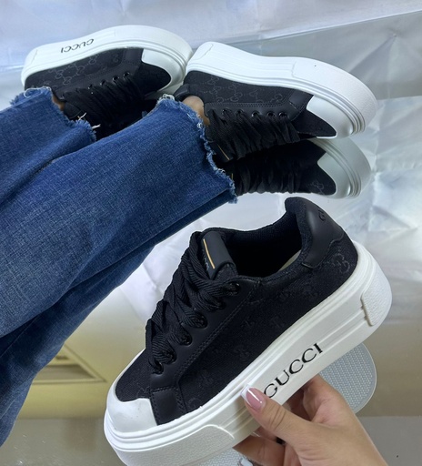 Gucci Plataforma Negro