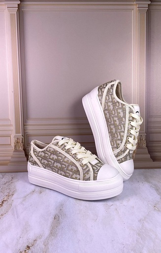 Dior Plataforma Escarchado