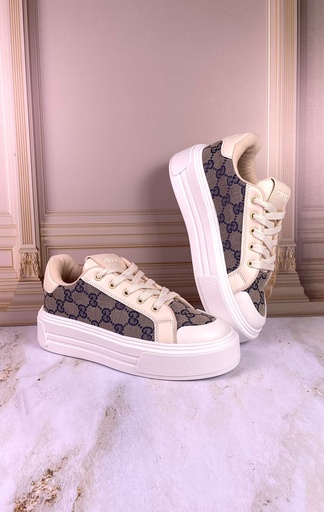 Gucci Plataforma Gris Azul