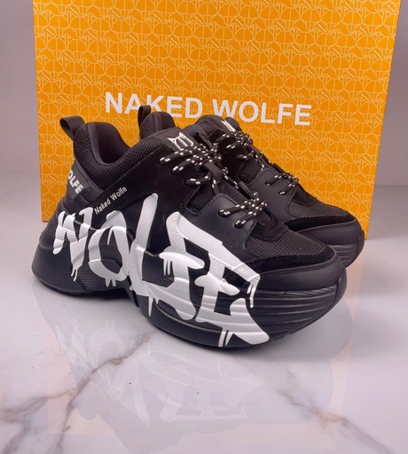 Naked Wolfe Tack Negro Grafiti GA402