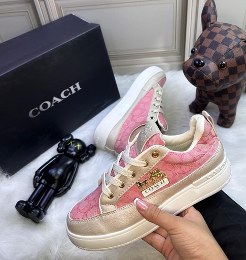 Coach Logo Rosado 