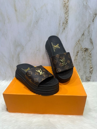 Sandalia Louis Vuitton Plataforma Cafe D