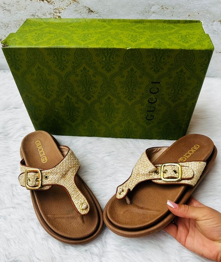 Sandalia Gucci Cafe Bajito B