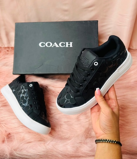 Coach Charol Pin Blanco 1