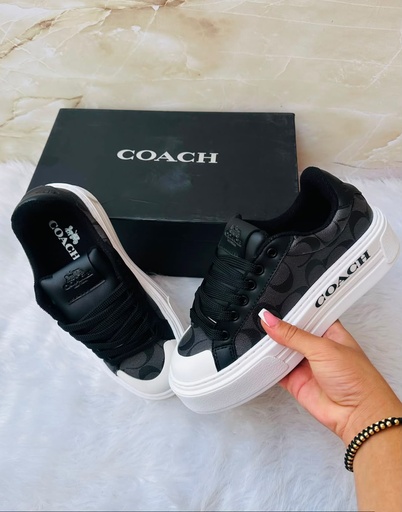 Coach Plataforma Negro St