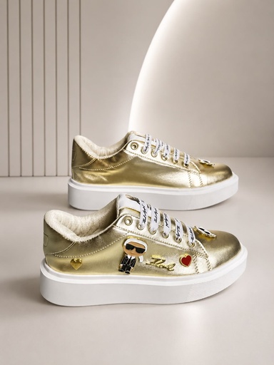 Karl Lagerfeld Pin Dorado