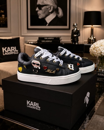 Karl Lagerfeld Negro Figuras 5