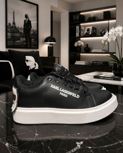 Karl Lagerfeld Negro Talon Logo